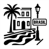 Brazilian city street icon
