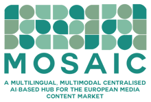 Mosaic Media logo: Pangeanic's machine translation is used to translate subtitles for European broadcasters-txt_transparente