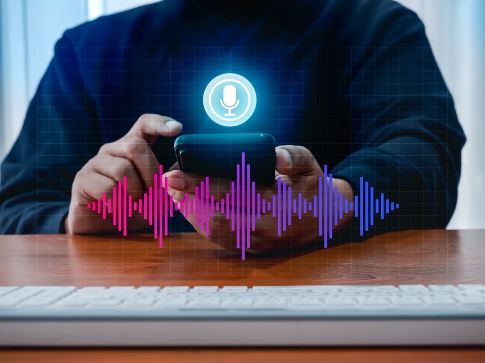 Speech data collection through a mobile phone