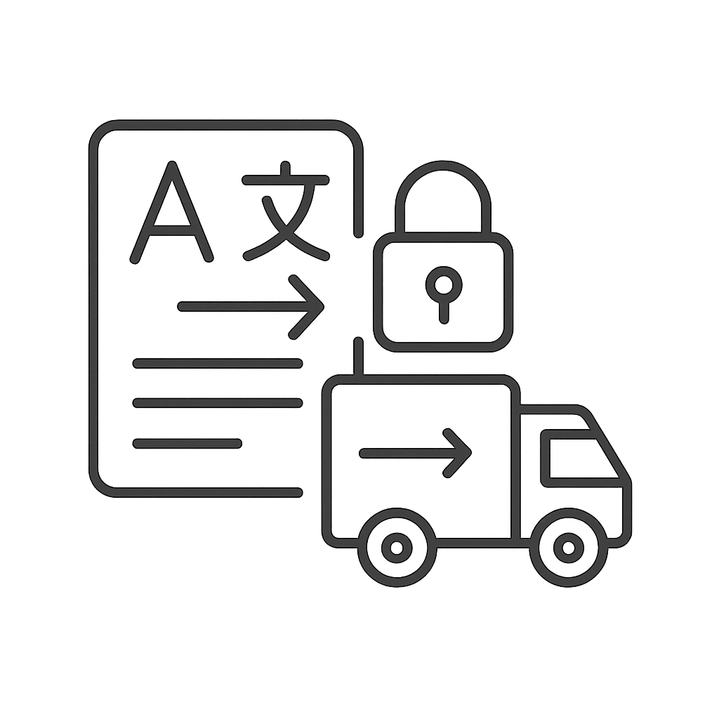 entrega segura de traducciones 