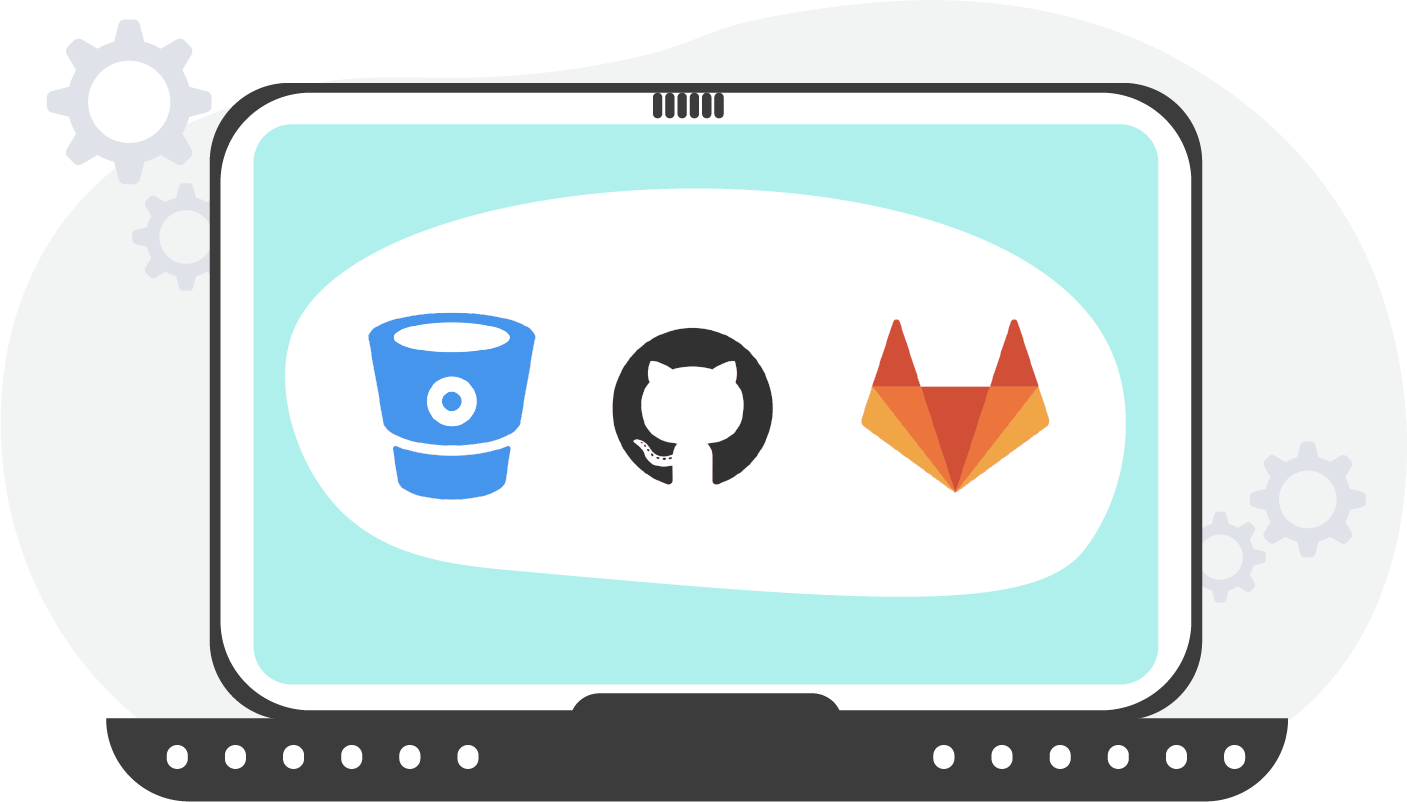 GitHub, GitLab, Bitbucket